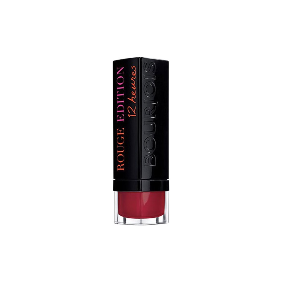 Lipstik Bourjois Cherry Red untuk bibir hitam